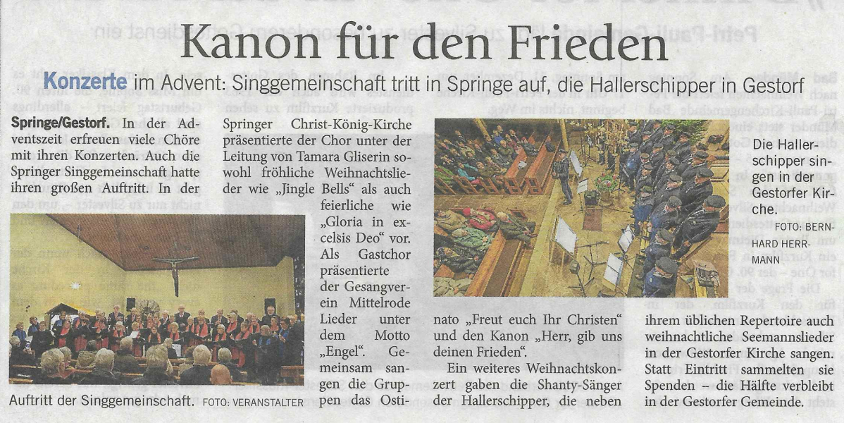 Kanon für den Frieden